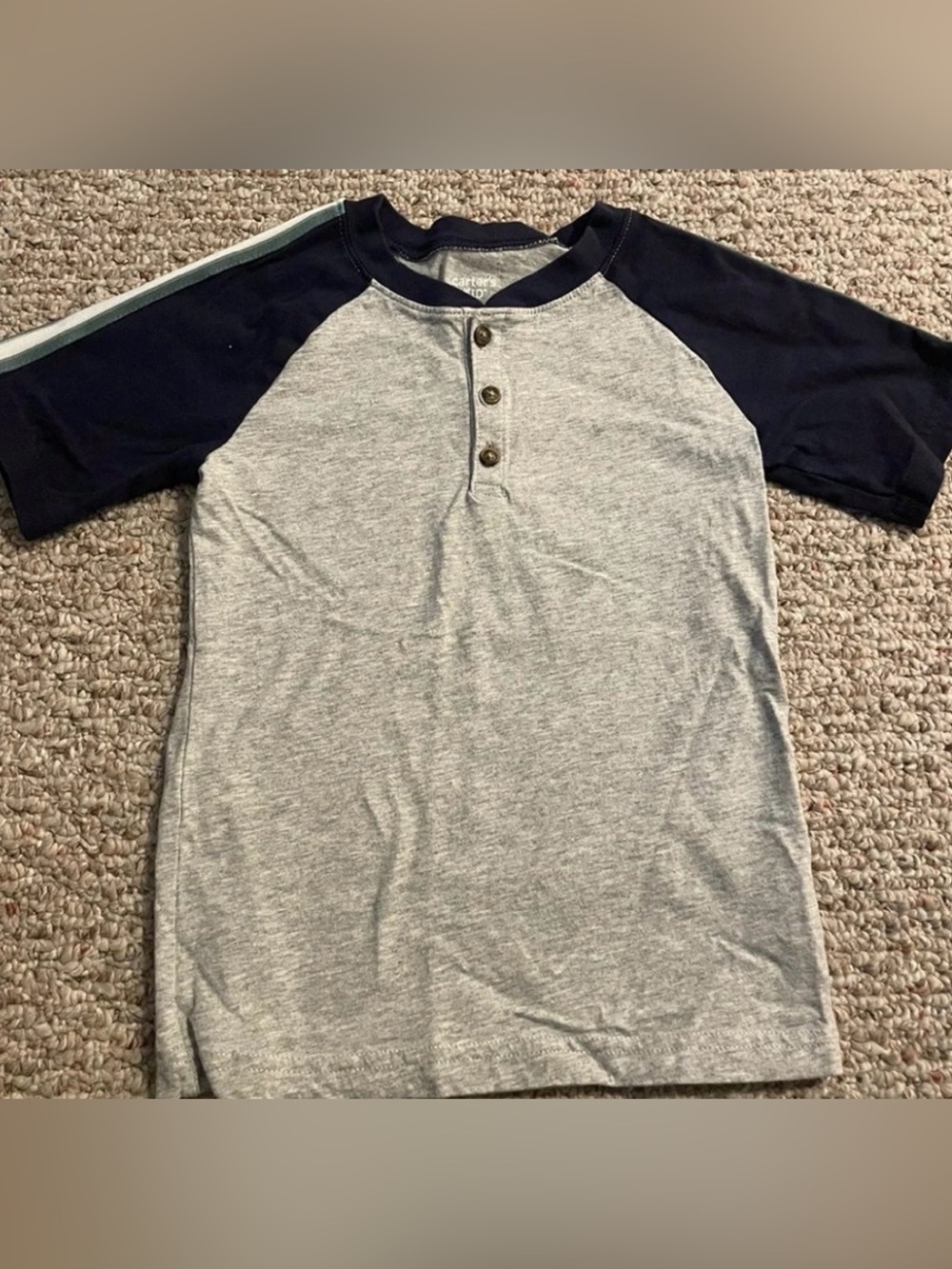 Carter's Boys Short Sleeve Button Shirt